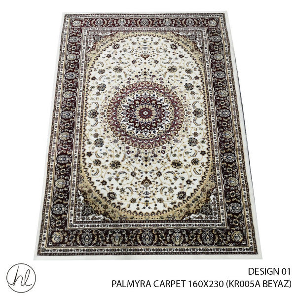 PALMYRA CARPET (160X230) (DESIGN 01) (BEYAZ)