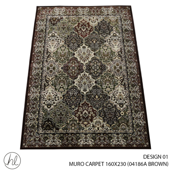 MURO CARPET 160X230 (DESIGN 01) (BROWN)