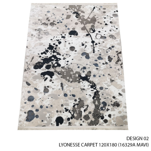 LYONESSE CARPET (120X170) (DESIGN 02) (MAVI)