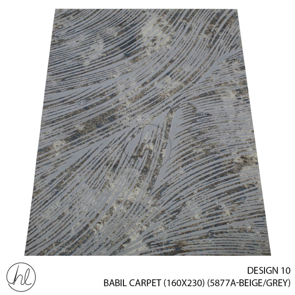 BABIL CARPET (160X230) (DESIGN 10) (BEIGE/GREY)