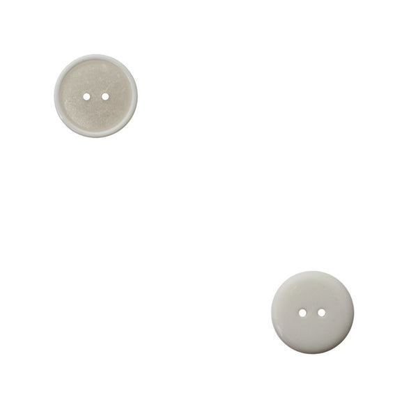 BUTTONS PLAIN 34'   WHITE FREE 1