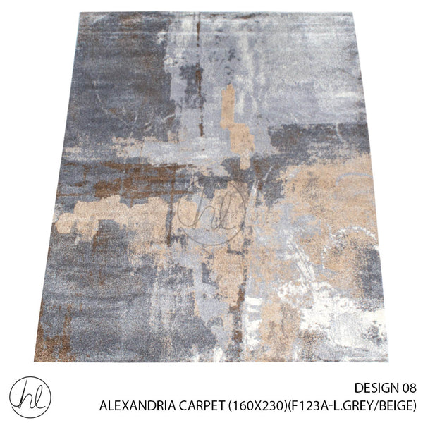 ALEXANDRIA CARPET (160X230) (DESIGN 08) (L.GREY/BEIGE)