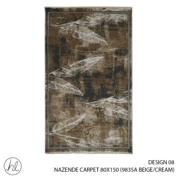 NAZENDE CARPET (80X150) (DESIGN 08) (BEGIE/CREAM)