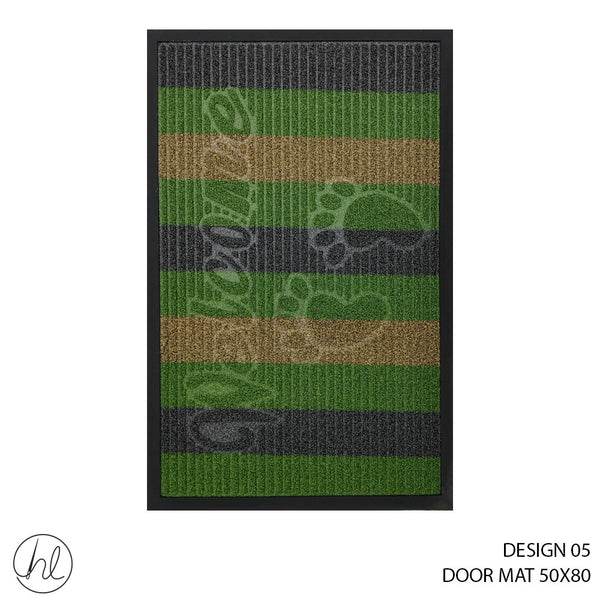 DOOR MAT (50X80) (DESIGN 05) (ABY-4983) (GREEN)