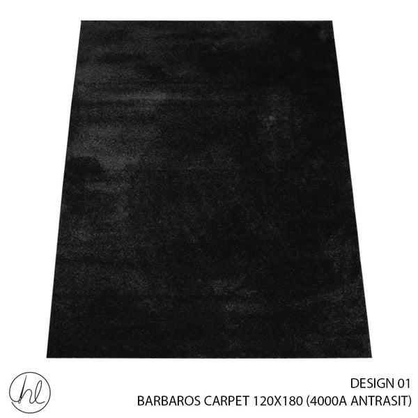 BARBAROS CARPET (120X180) (DESIGN 01) (ANTRACITE)