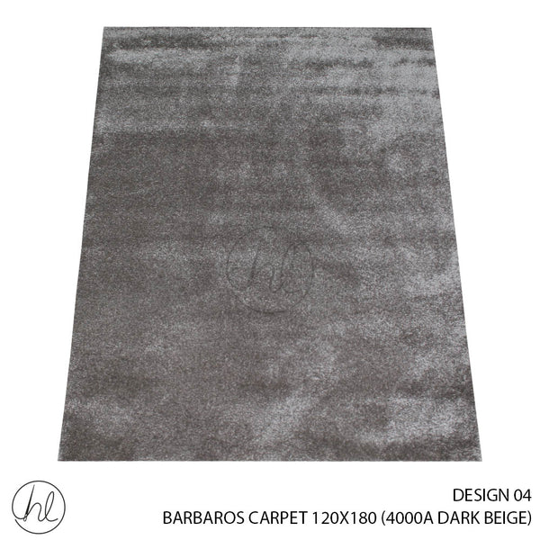 BARBAROS CARPET (120X180) (DESIGN 04) (DARK BEIGE)
