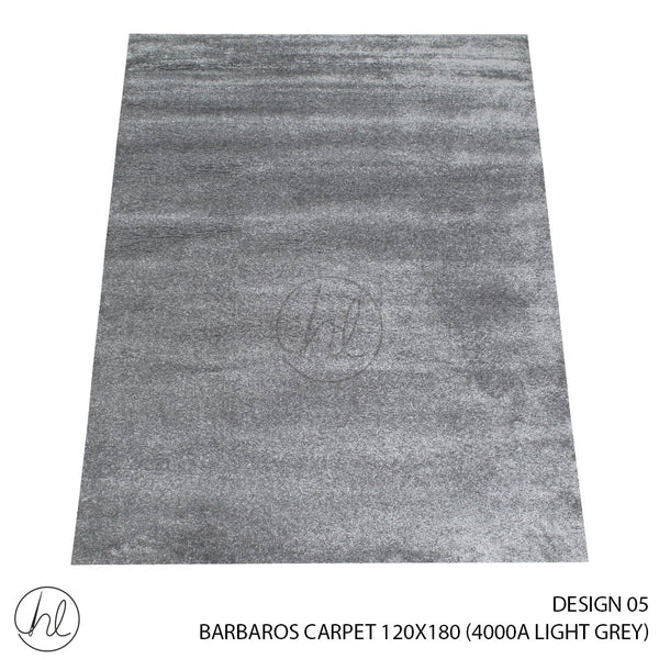 BARBAROS CARPET (120X180) (DESIGN 05) (GREY)