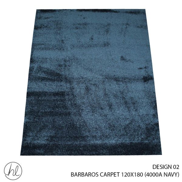 BARBAROS CARPET (120X180) (DESIGN 02) (NAVY)
