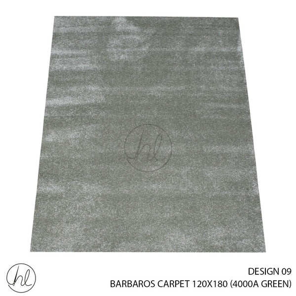 BARBAROS CARPET (120X180) (DESIGN 09) (GREEN)