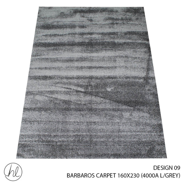 BARBAROS CARPET (160X230) (DESIGN 09) (GREY)