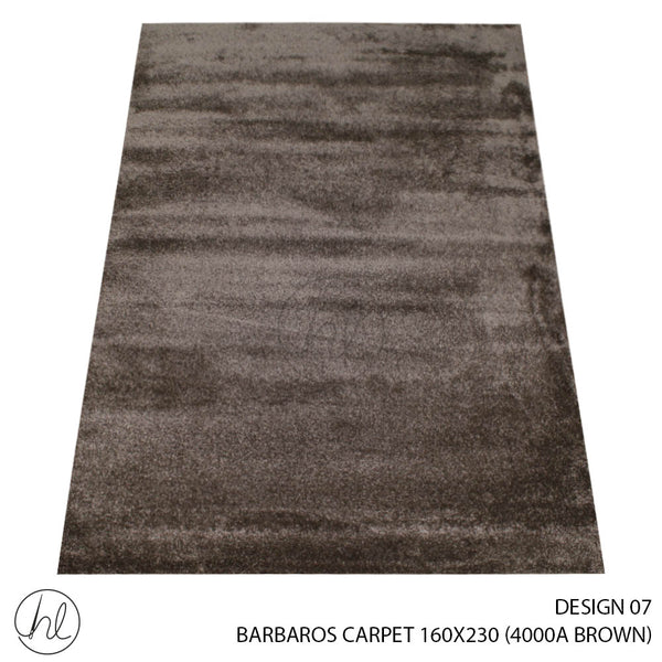 BARBAROS CARPET (160X230) (DESIGN 07) (BROWN)