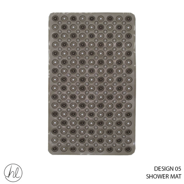 SHOWER MAT (50X80) (DESIGN 05) (ABY4771) (BROWN)