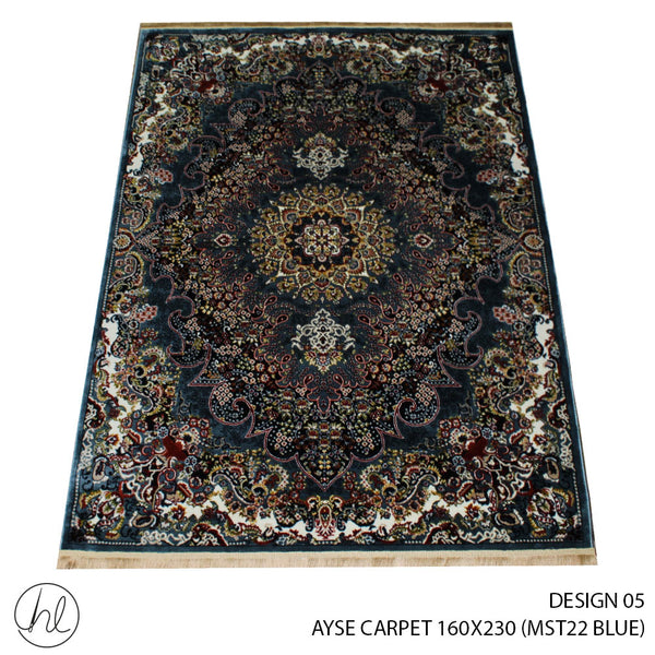 AYSE CARPET (160X230) (DESIGN 05) (BLUE)