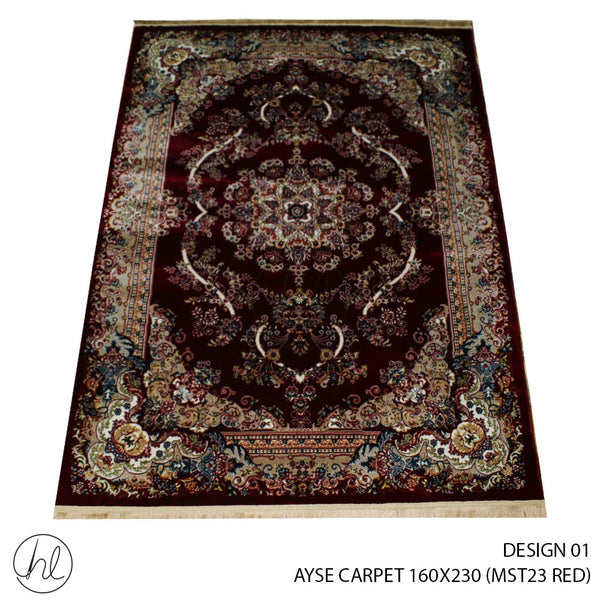 AYSE CARPET (160X230) (DESIGN 01) (RED)