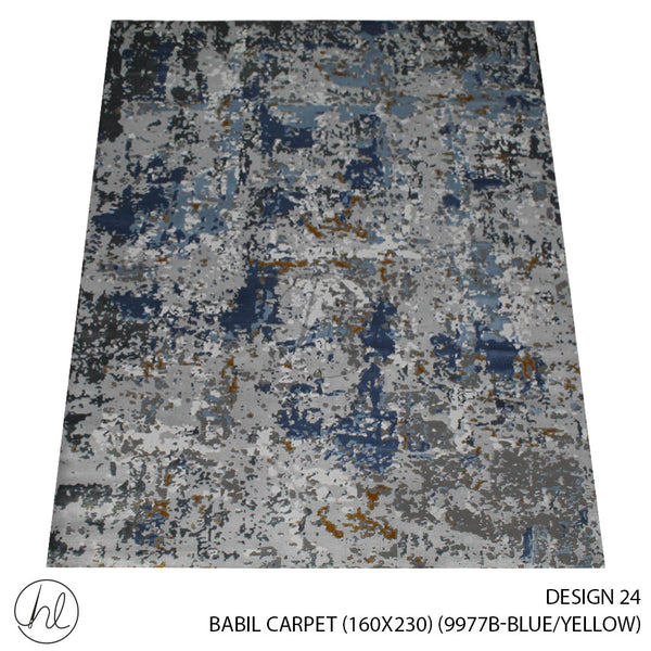 BABIL CARPET (160X230) (DESIGN 24) (BLUE/YELLOW)