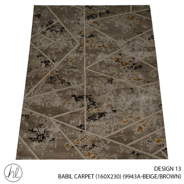 BABIL CARPET (160X230) (DESIGN 13) (BEIGE/BROWN)