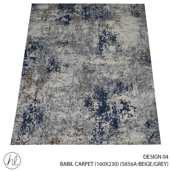 BABIL CARPET (160X230) (DESIGN 04) (BEIGE/GREY)