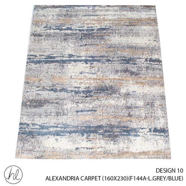 ALEXANDRIA CARPET (160X230) (DESIGN 10) (GREY/BLUE)