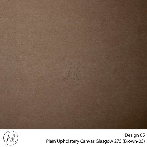 Canvas Glasgow 275 (Design 05) (Brown) (140cm Wide) Per m