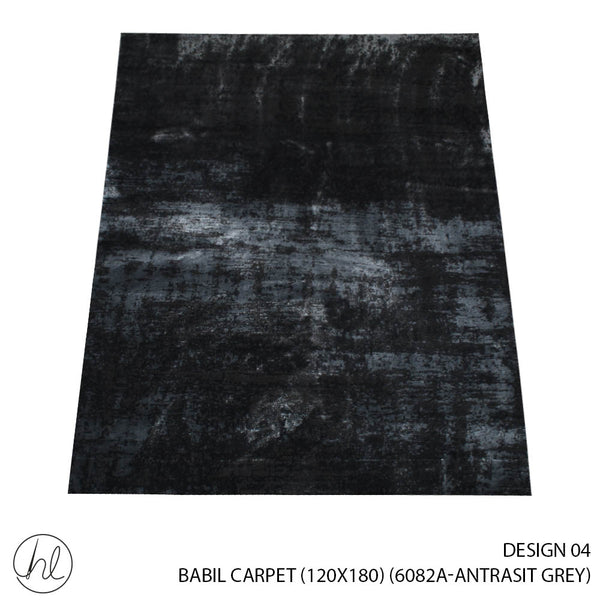 BABIL CARPET (120X180) (DESIGN 04) (ANTRASIT GREY)