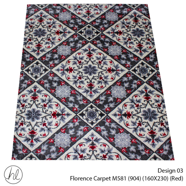 Florence Carpet  (160X230) M581 (904) (Red)