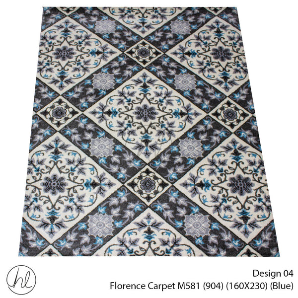 Florence Carpet  (160X230) M581 (904) (Blue)