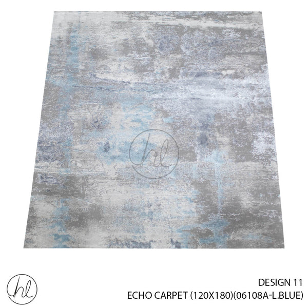 ECHO CARPET (120X180) (DESIGN 11) (L.BLUE)
