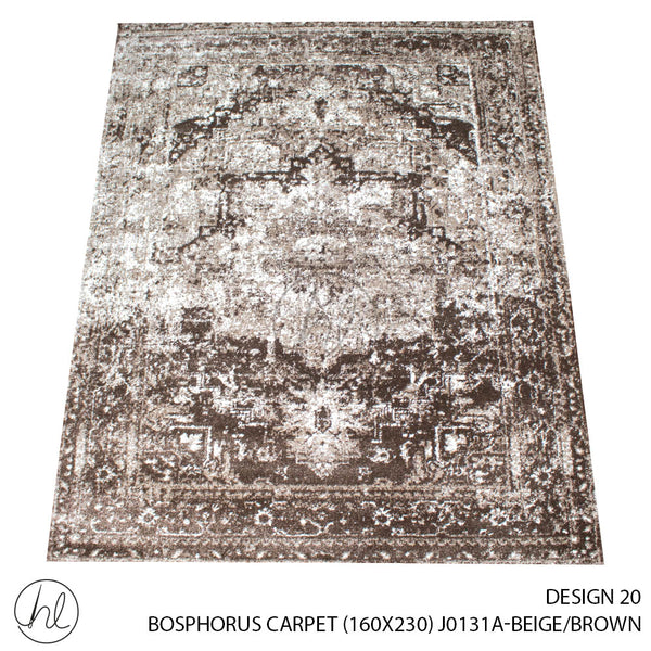 Bosphorus Carpet (160X230) (Design 20) (Beige/Brown)