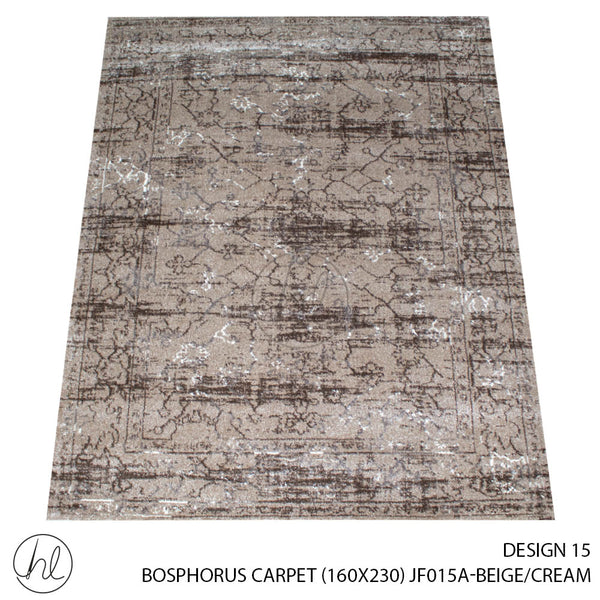 Bosphorus Carpet (160X230) (Design 15) (Beige/Cream)