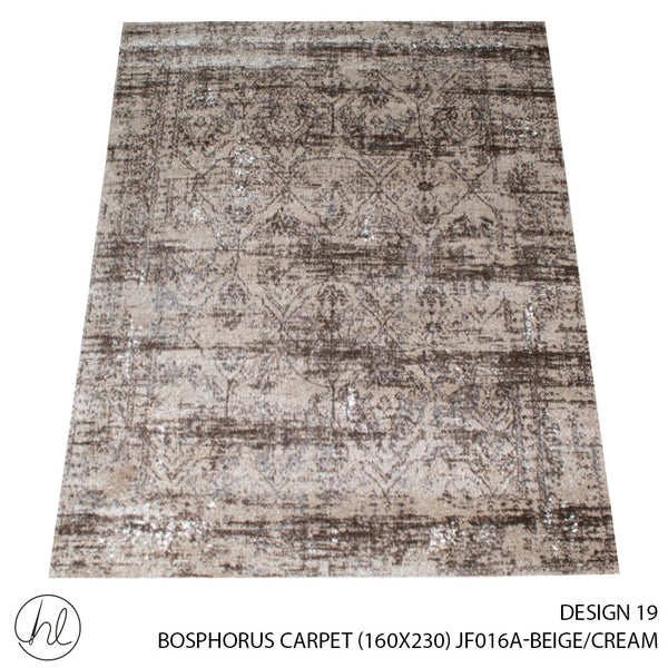 Bosphorus Carpet (160X230) (Design 19) (Beige/Cream)