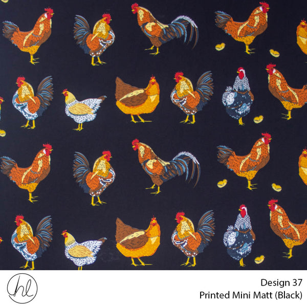 C/D Mini Mat Prt Chicken/Chick