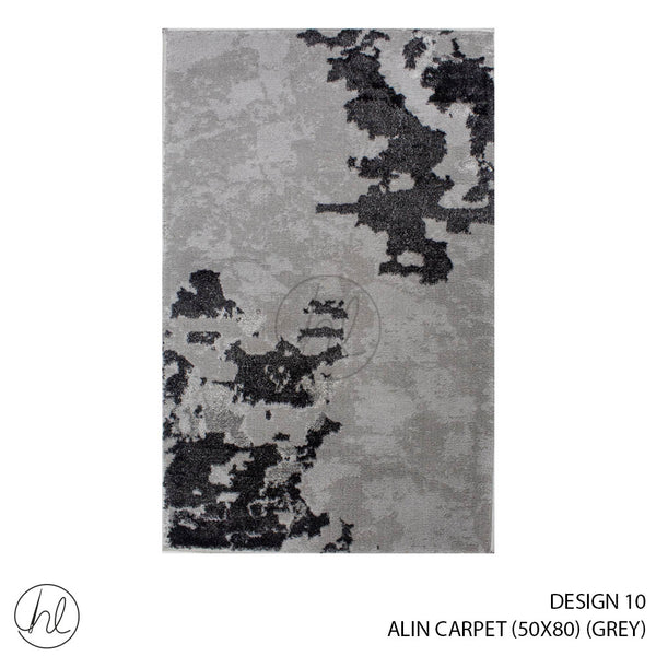ALIN CARPET (50X80) (DESIGN 10) (GREY)