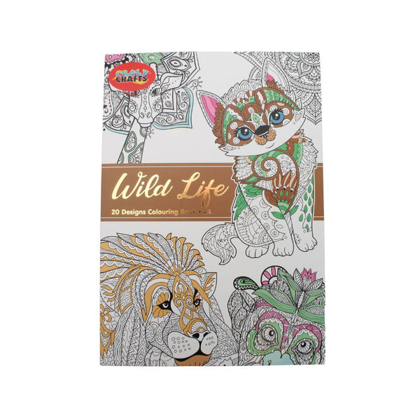 COLOURING BOOK WILD LIFE - CCBWL