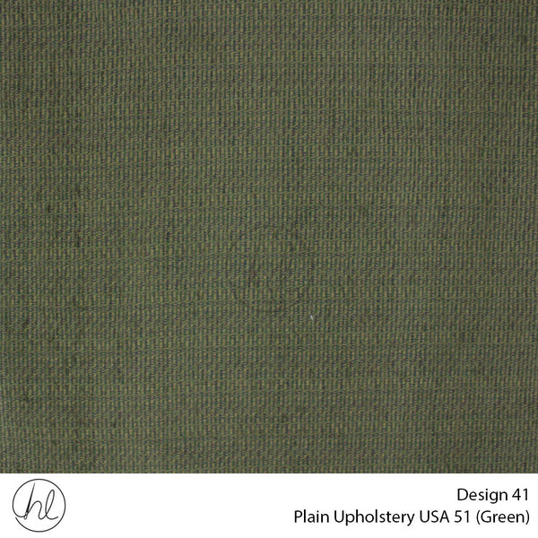 Plain USA Upholstery 51 (Design 41) (USA) (140cm Wide) Per m