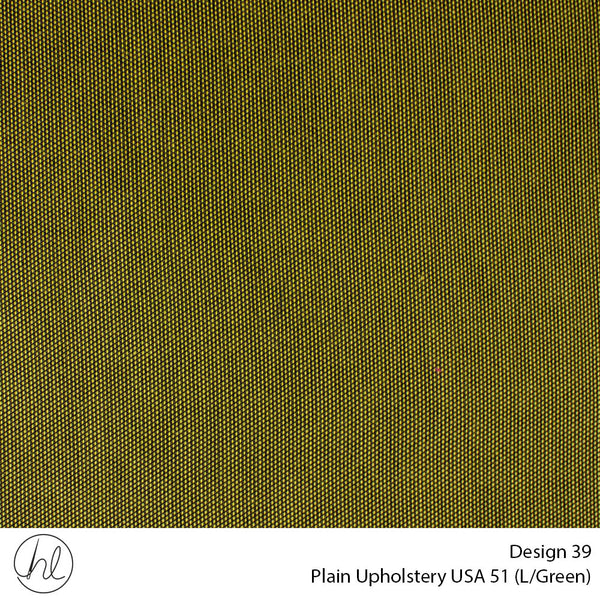 Plain USA Upholstery 54 (Design 39) (Light Green) (140cm Wide) Per m