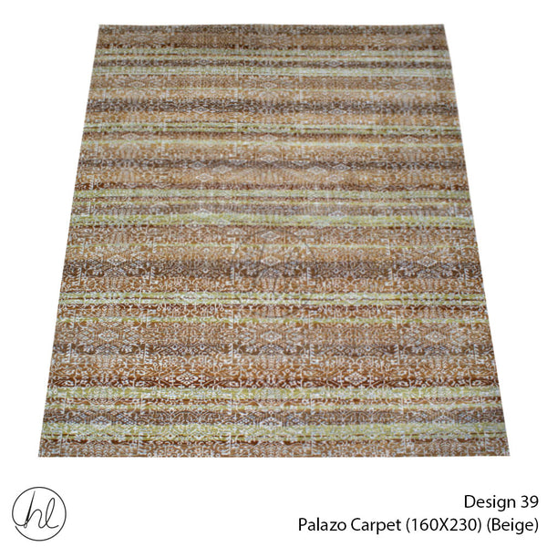 PALAZZO CARPET (160X230) (DESIGN 39) (Beige)