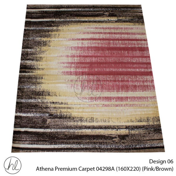 Athena Premium Carpet  (160X220) 04298A (Pink/Brown)