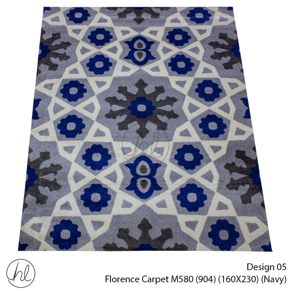 Florence Carpet  (160X230) M580 (904) (Navy)