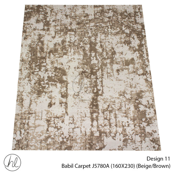 Babil Carpet (160X230) (Design 11) (Beige/Brown)