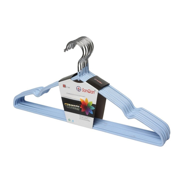 HANGER WIRE 10PCE  ABY-2414 BLUE