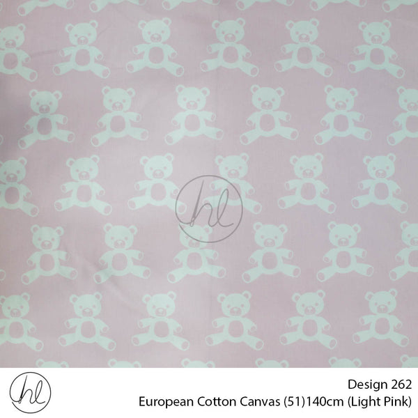 Cotton Canvas Bears