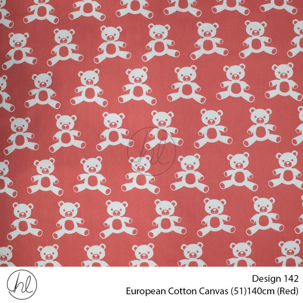 Cotton Canvas Bears