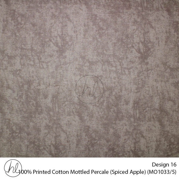 100% Cotton Prt Mottled Percale