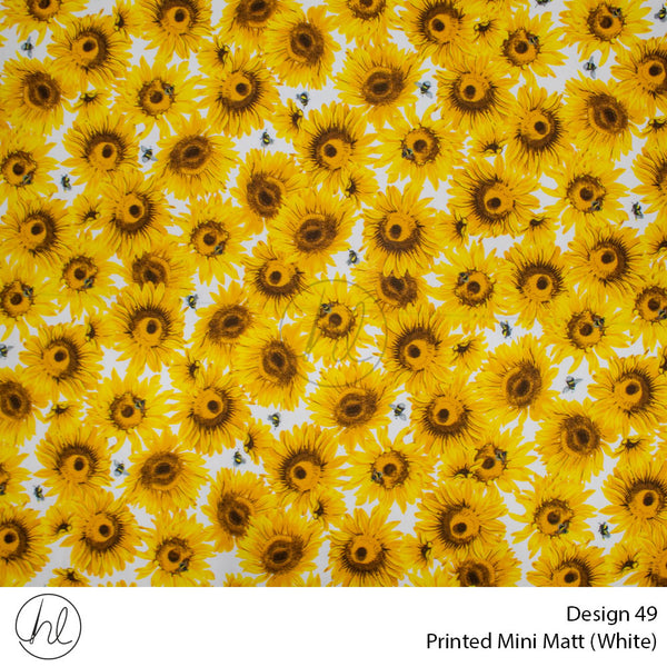 C/D Mini Mat Prt Sml Sunflower