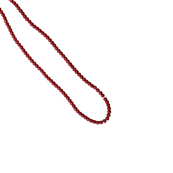 PEARL STRING (CLARET)