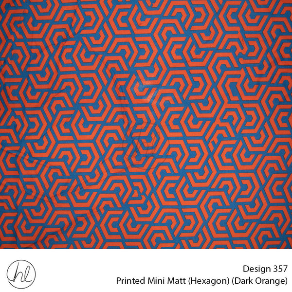 Mini Mat Prt Hexagon