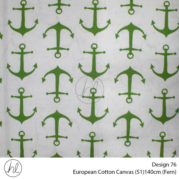 Printed Cotton Anchors