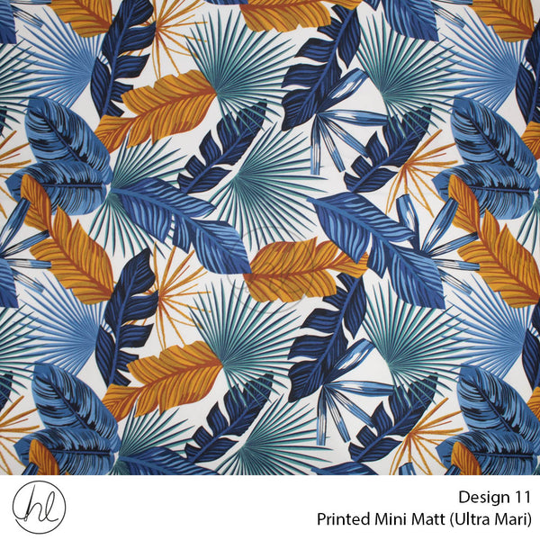 Mini Mat Prt Palm Leaves