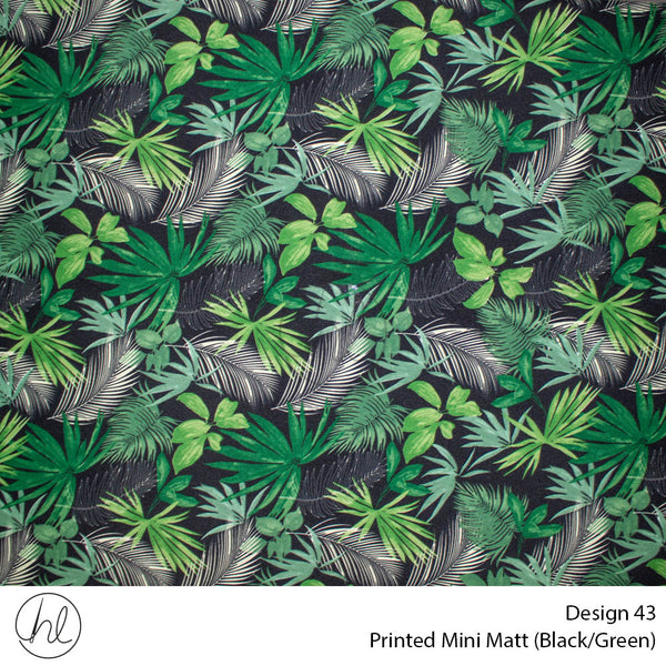 C/D Mini Mat Prt Tropical Small