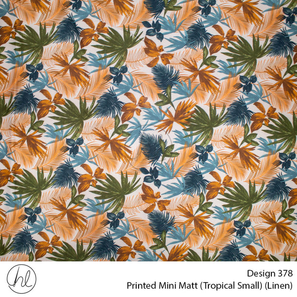 Mini Mat Prt Tropical Small